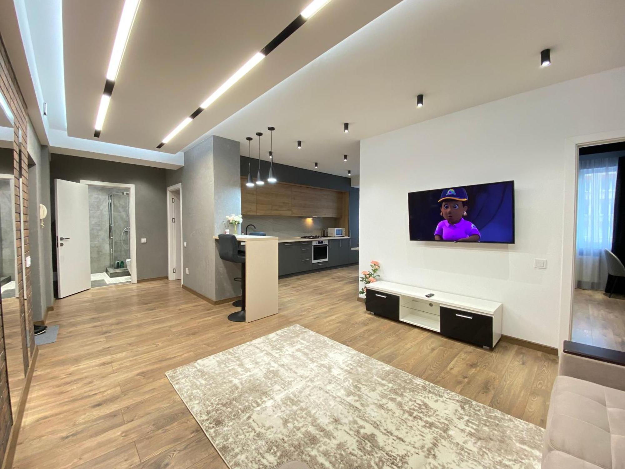 Rentnow Large And Cozy Apartment In The Center, Parking Кишинёв Экстерьер фото